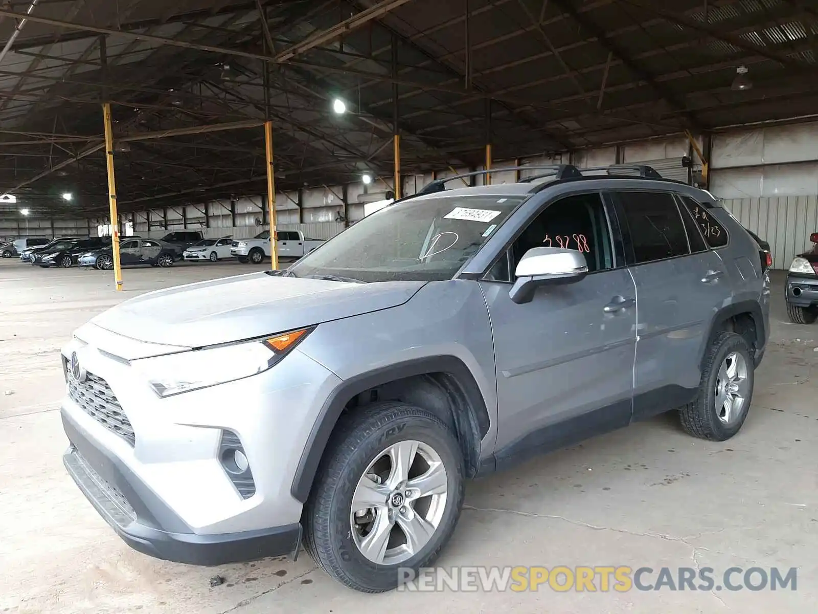 2 Photograph of a damaged car 2T3W1RFV1KW021954 TOYOTA RAV4 2019