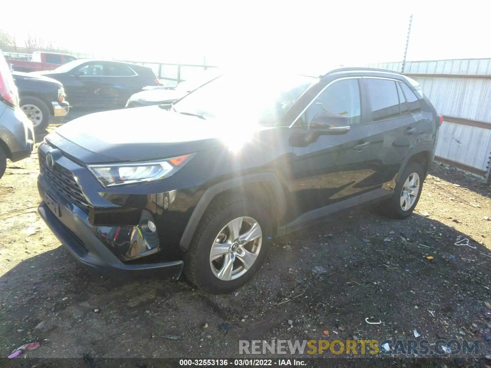 2 Photograph of a damaged car 2T3W1RFV1KW028631 TOYOTA RAV4 2019