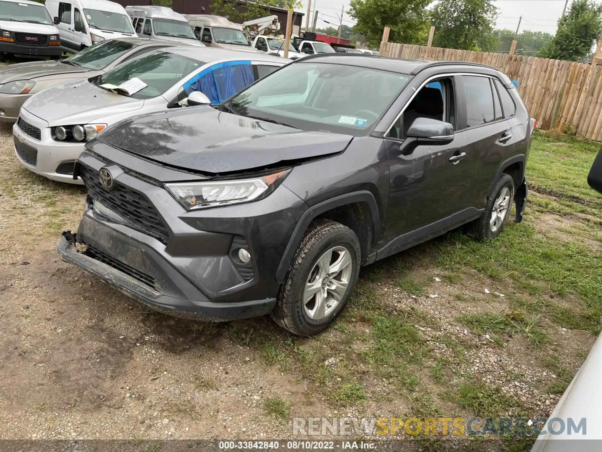 2 Photograph of a damaged car 2T3W1RFV1KW028869 TOYOTA RAV4 2019