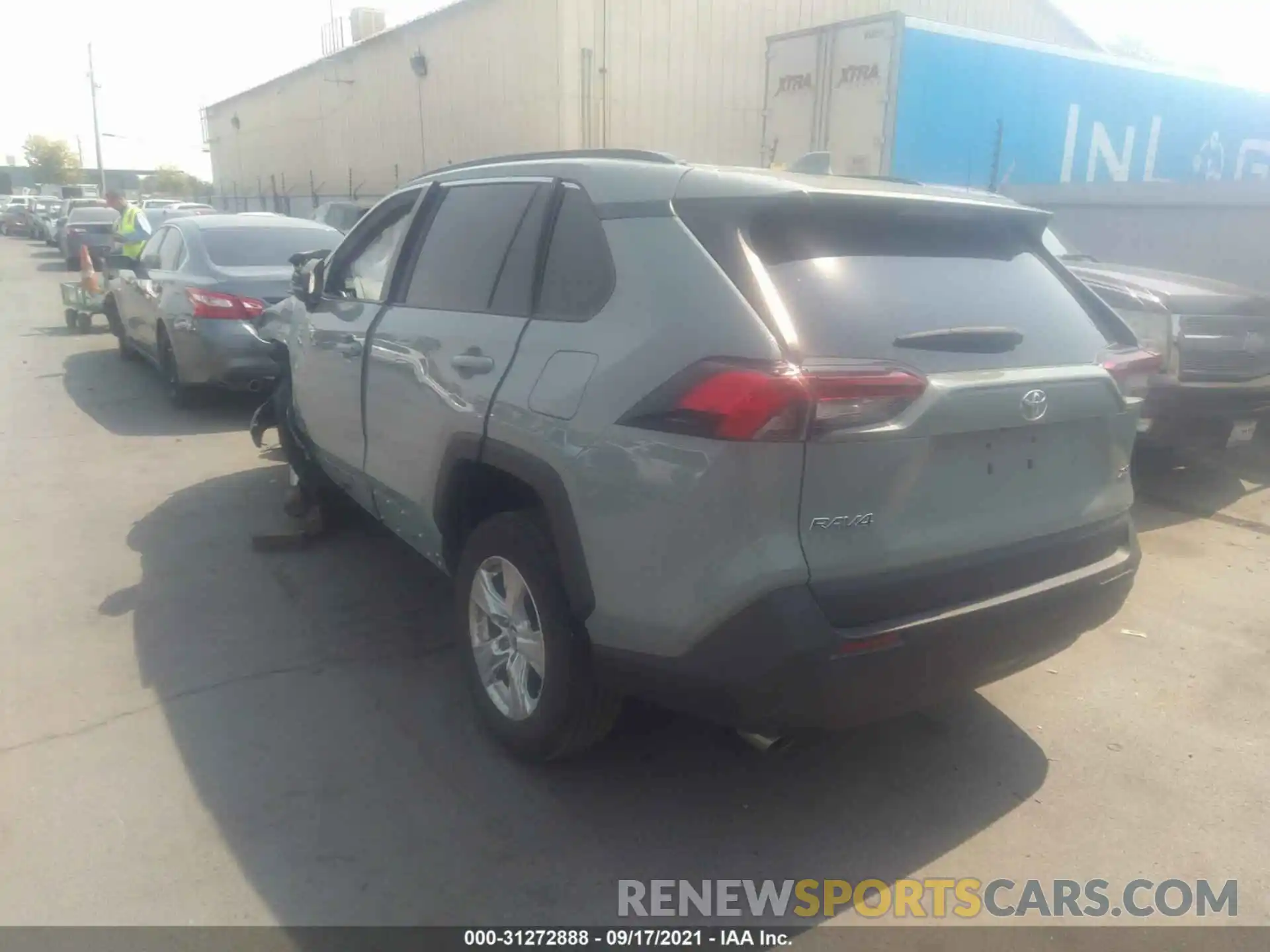 3 Photograph of a damaged car 2T3W1RFV1KW029410 TOYOTA RAV4 2019