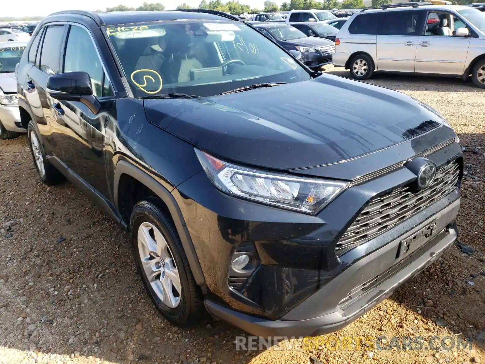 1 Фотография поврежденного автомобиля 2T3W1RFV1KW034204 TOYOTA RAV4 2019