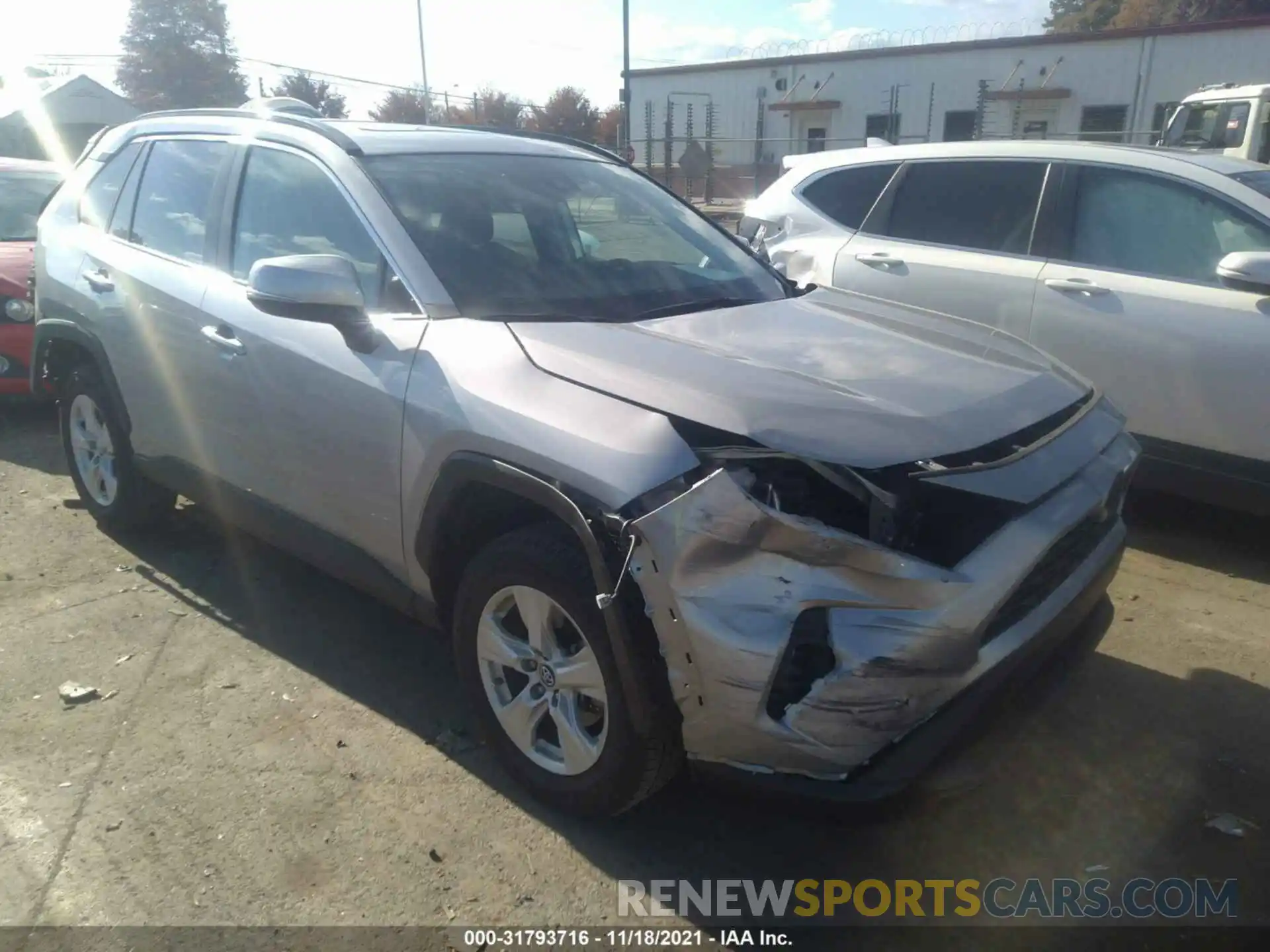 1 Photograph of a damaged car 2T3W1RFV1KW043419 TOYOTA RAV4 2019