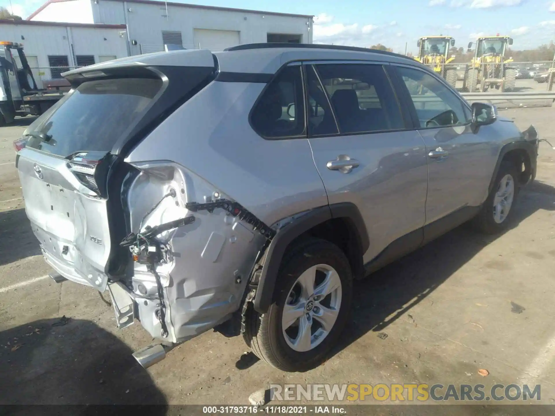 4 Photograph of a damaged car 2T3W1RFV1KW043419 TOYOTA RAV4 2019