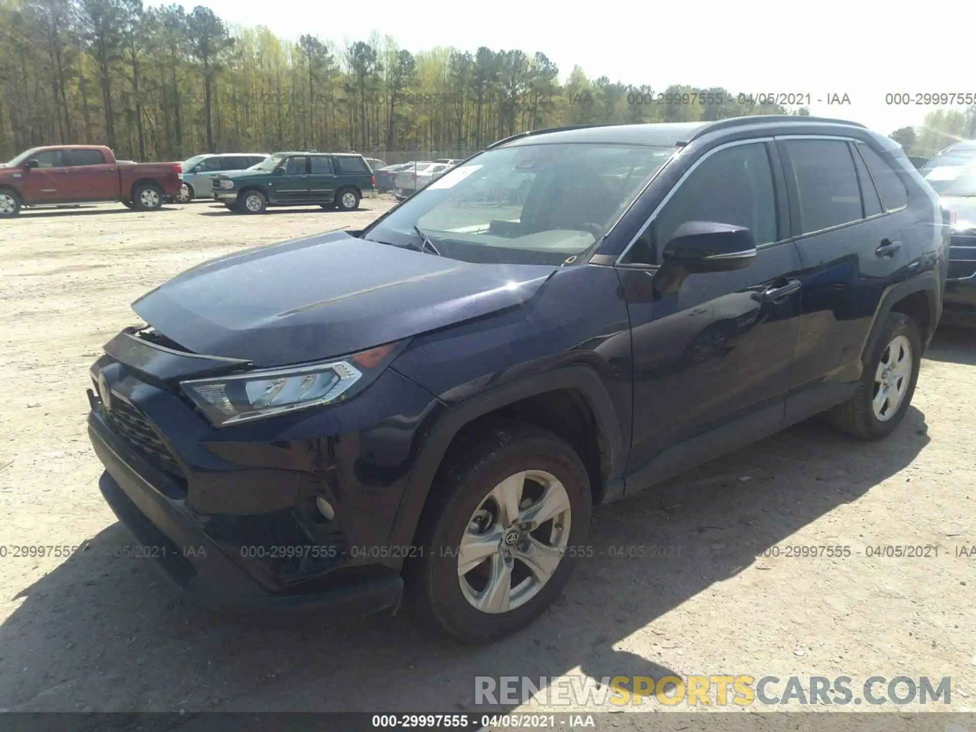 2 Фотография поврежденного автомобиля 2T3W1RFV2KC003304 TOYOTA RAV4 2019