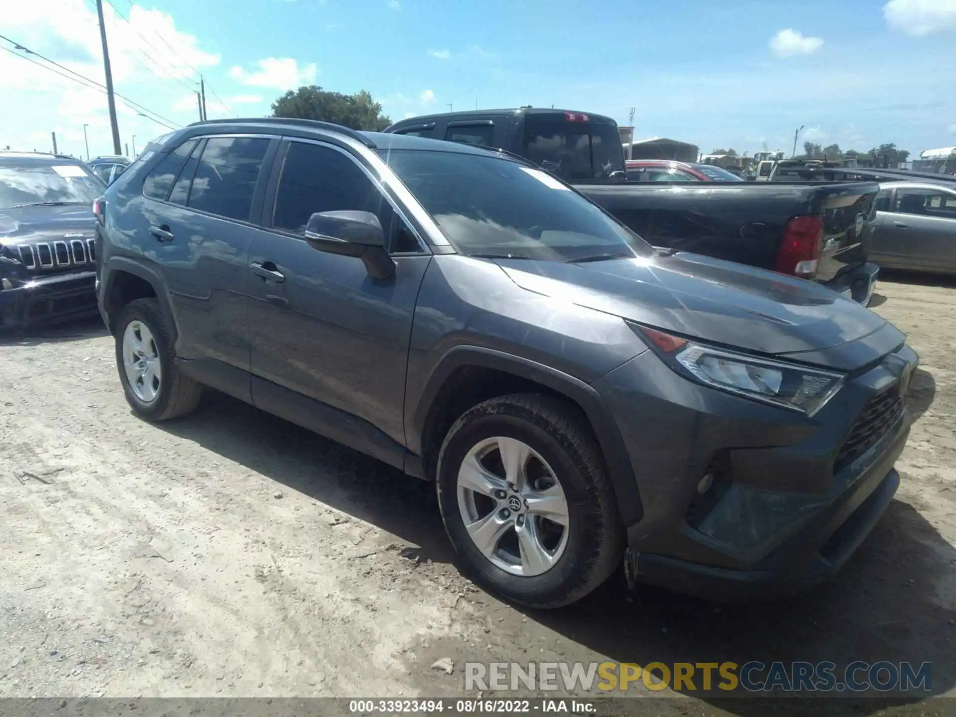 1 Photograph of a damaged car 2T3W1RFV2KC019163 TOYOTA RAV4 2019