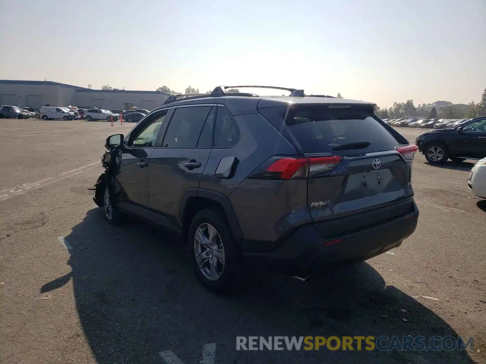 3 Photograph of a damaged car 2T3W1RFV2KC027988 TOYOTA RAV4 2019