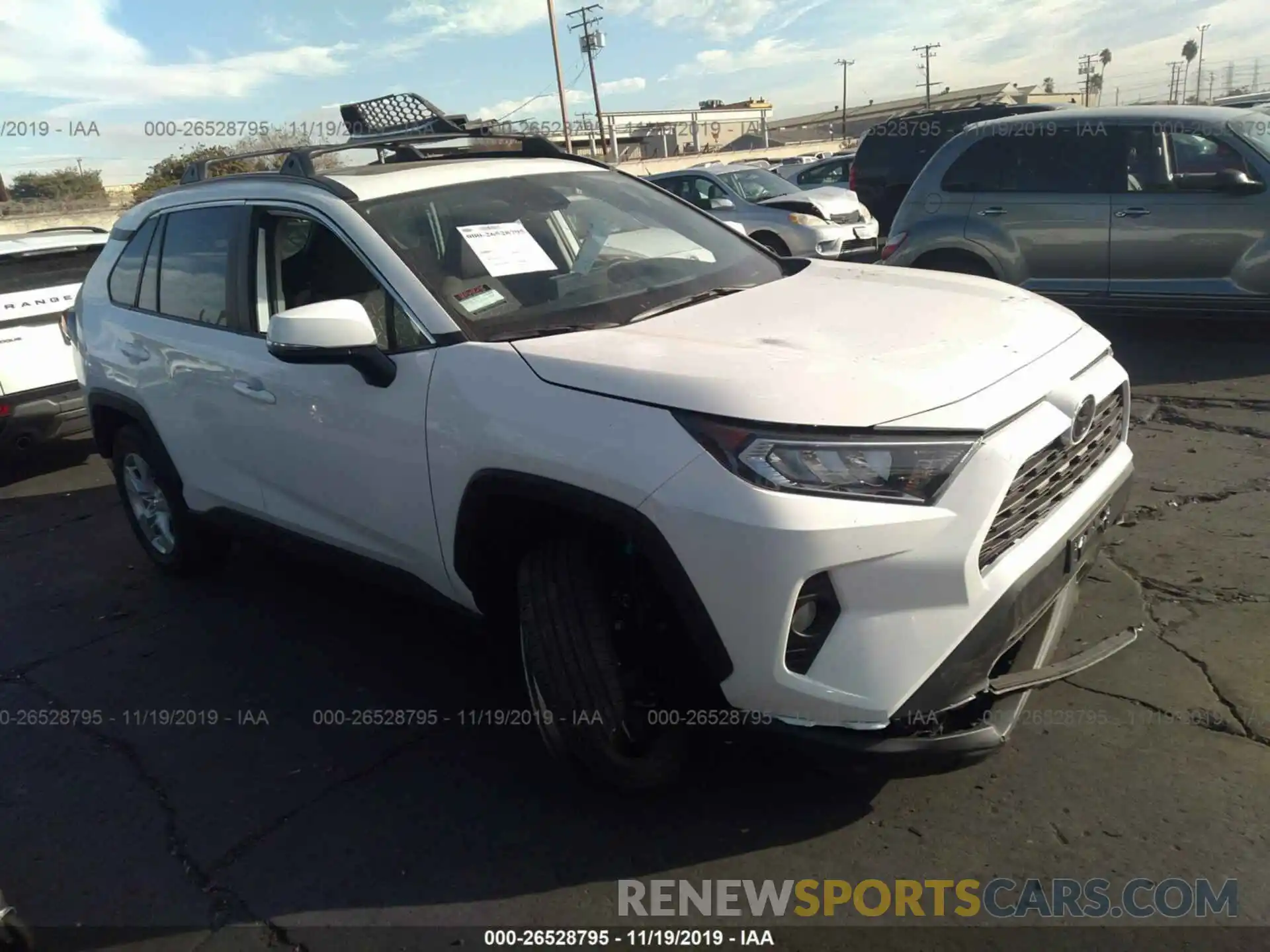 1 Photograph of a damaged car 2T3W1RFV2KC028655 TOYOTA RAV4 2019