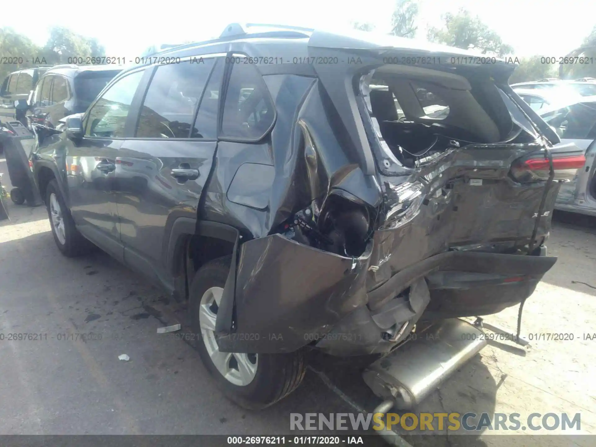 3 Photograph of a damaged car 2T3W1RFV2KC029725 TOYOTA RAV4 2019