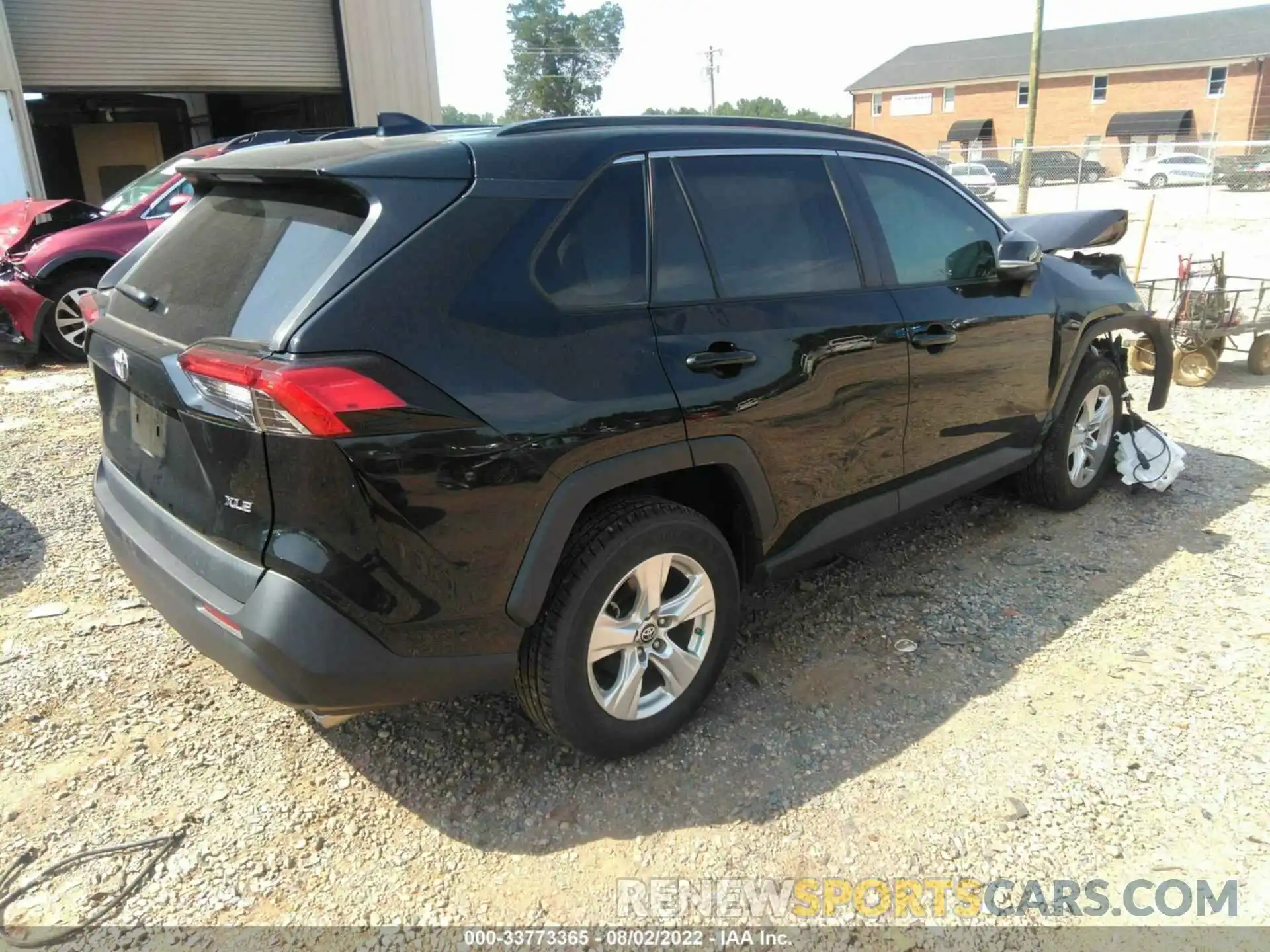 4 Photograph of a damaged car 2T3W1RFV2KC031149 TOYOTA RAV4 2019