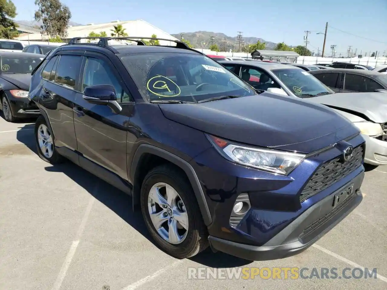 1 Photograph of a damaged car 2T3W1RFV2KW003771 TOYOTA RAV4 2019