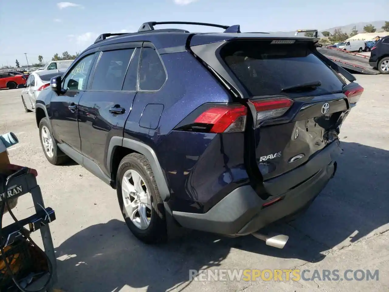 3 Photograph of a damaged car 2T3W1RFV2KW003771 TOYOTA RAV4 2019