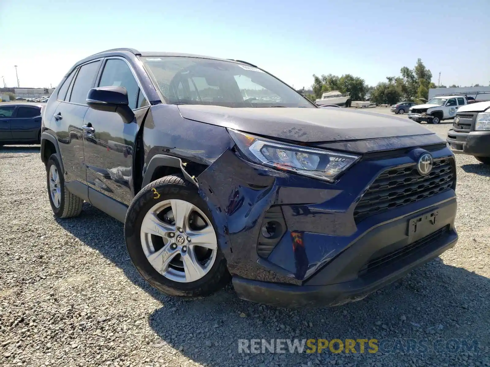 1 Photograph of a damaged car 2T3W1RFV2KW012244 TOYOTA RAV4 2019