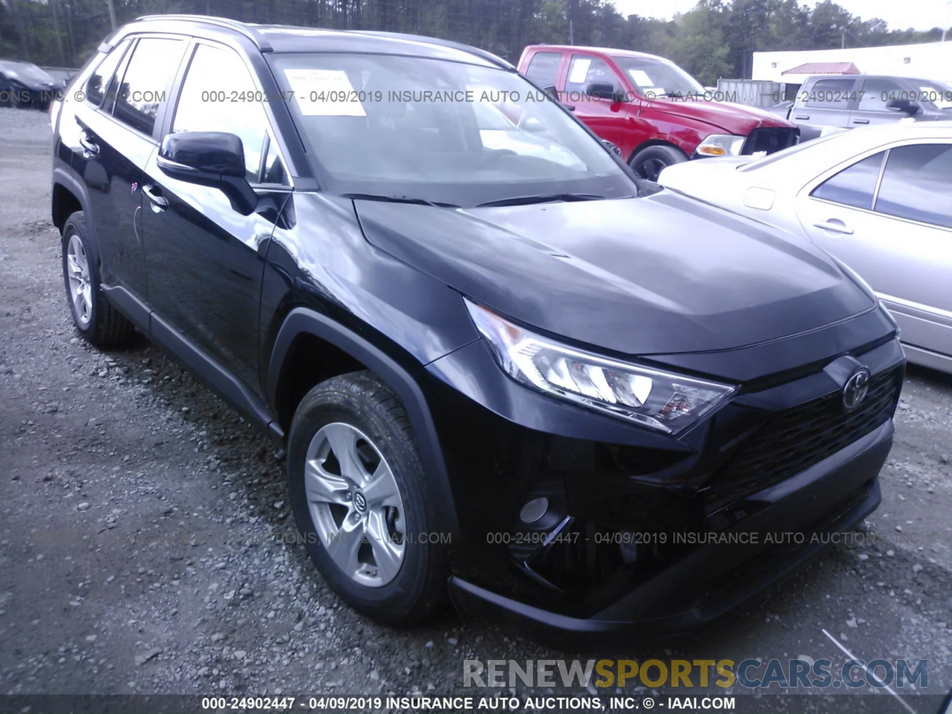 1 Photograph of a damaged car 2T3W1RFV2KW013958 TOYOTA RAV4 2019