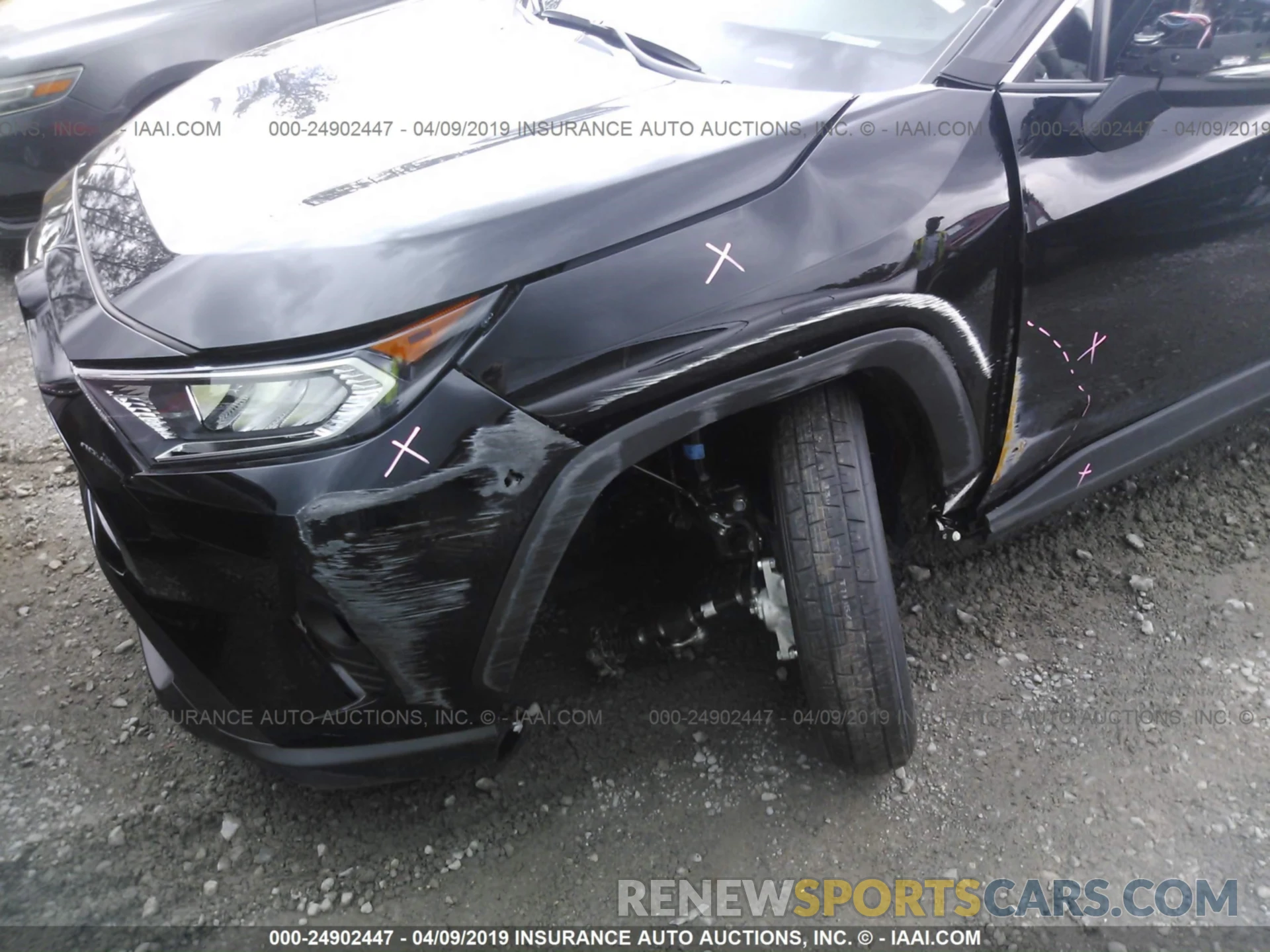 6 Photograph of a damaged car 2T3W1RFV2KW013958 TOYOTA RAV4 2019