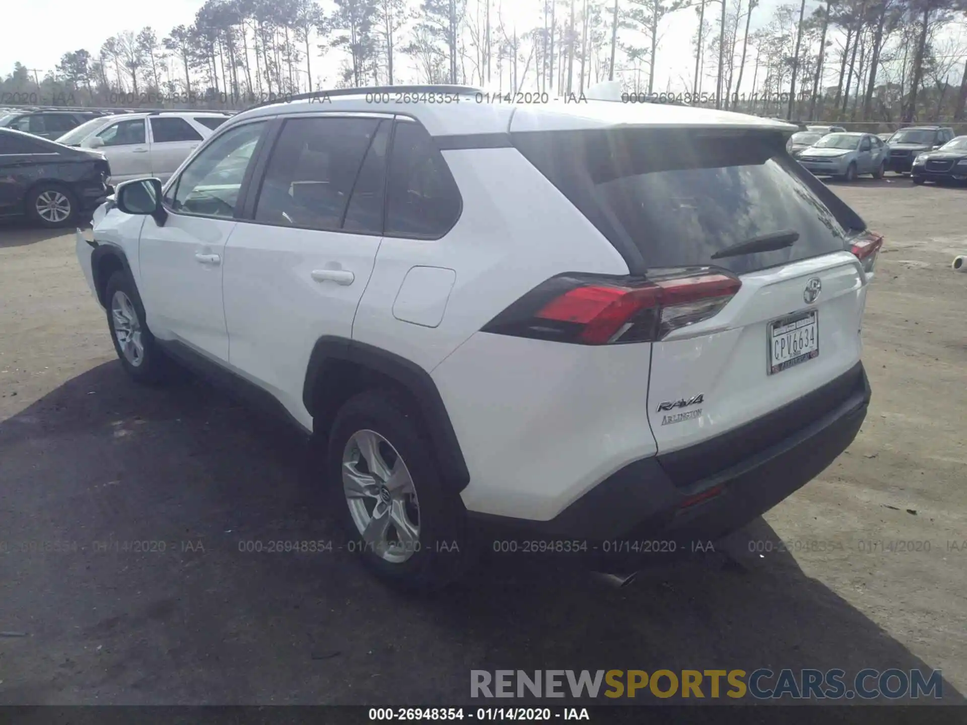 3 Photograph of a damaged car 2T3W1RFV2KW015354 TOYOTA RAV4 2019