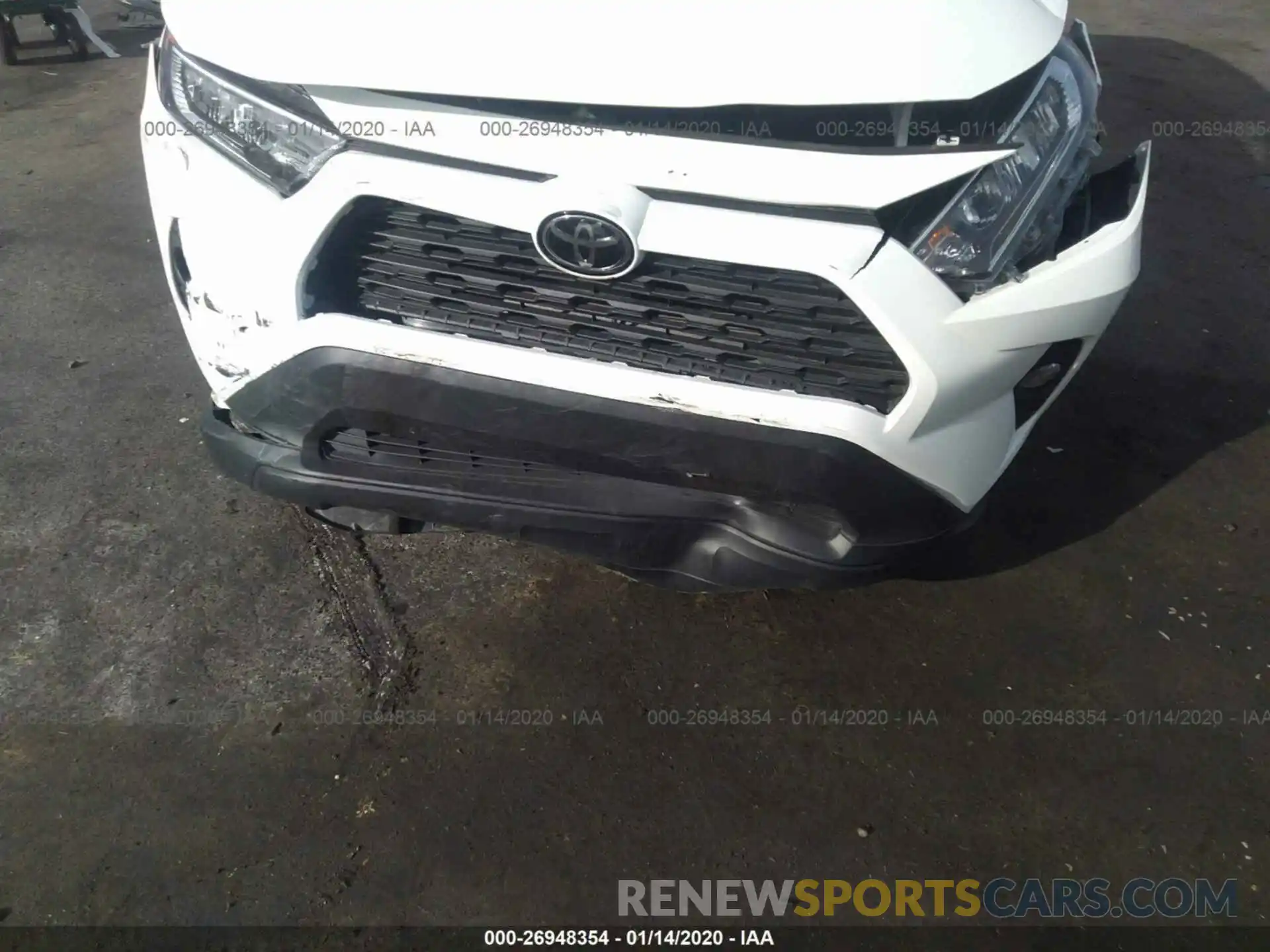 6 Photograph of a damaged car 2T3W1RFV2KW015354 TOYOTA RAV4 2019