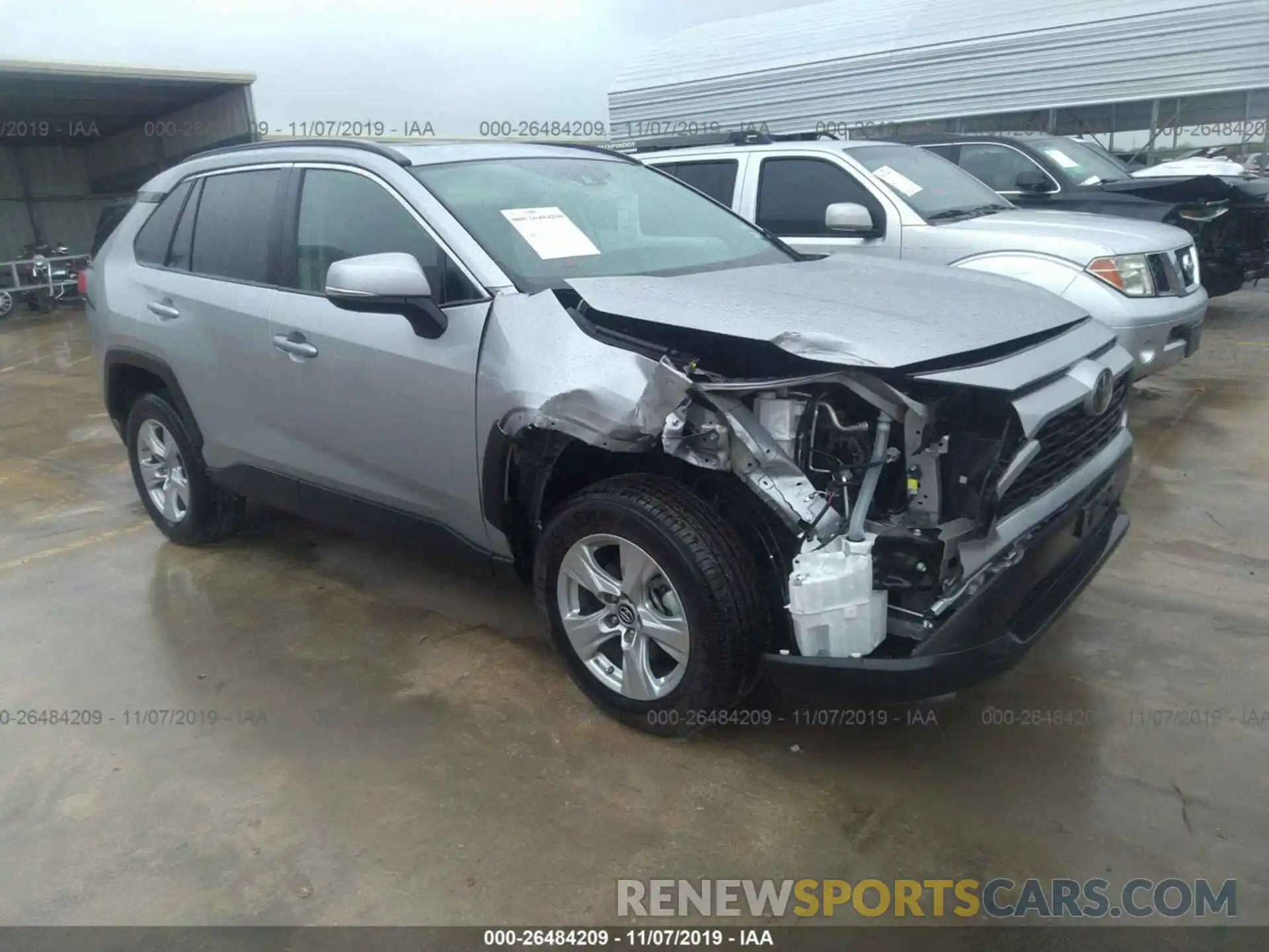 1 Photograph of a damaged car 2T3W1RFV2KW015631 TOYOTA RAV4 2019