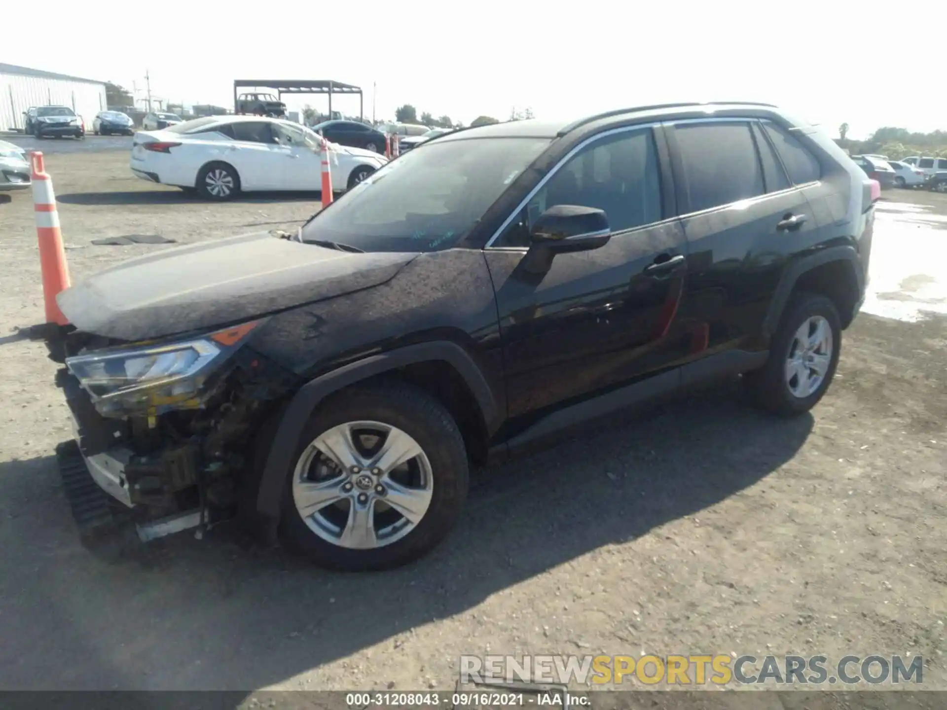 2 Фотография поврежденного автомобиля 2T3W1RFV2KW016570 TOYOTA RAV4 2019