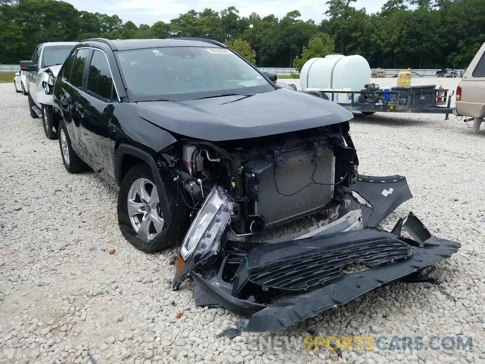 1 Photograph of a damaged car 2T3W1RFV2KW017248 TOYOTA RAV4 2019