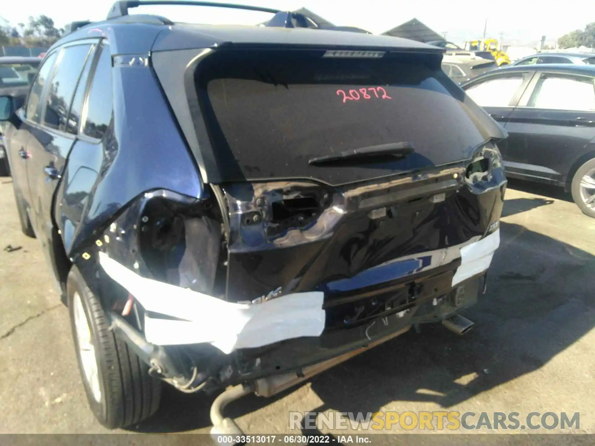 6 Фотография поврежденного автомобиля 2T3W1RFV2KW018528 TOYOTA RAV4 2019