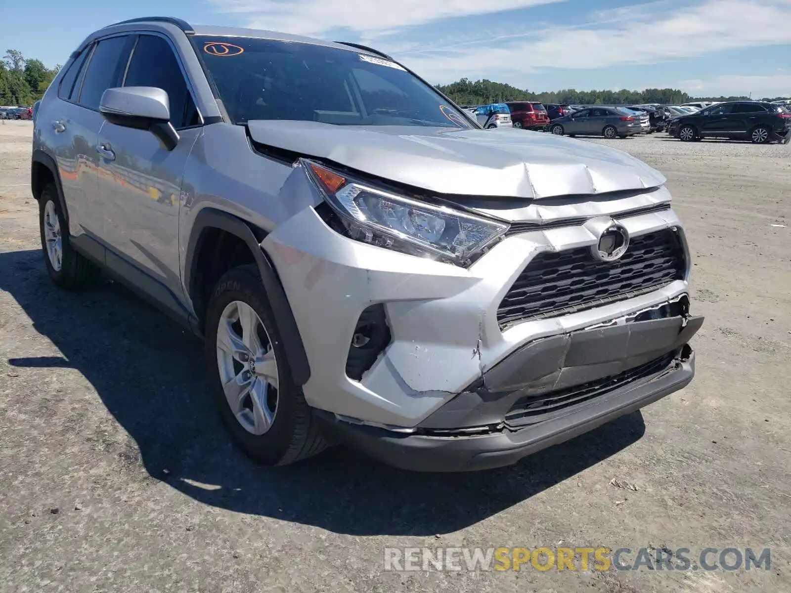 1 Photograph of a damaged car 2T3W1RFV2KW025169 TOYOTA RAV4 2019