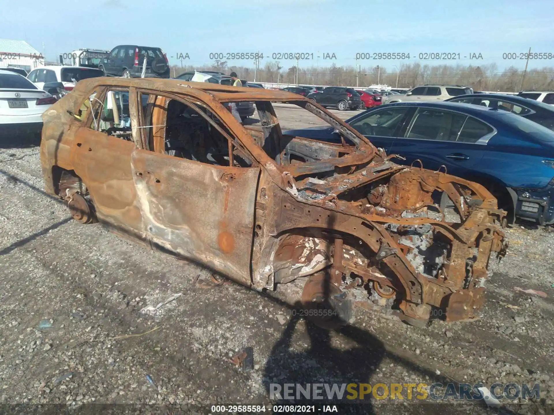 1 Photograph of a damaged car 2T3W1RFV2KW029559 TOYOTA RAV4 2019