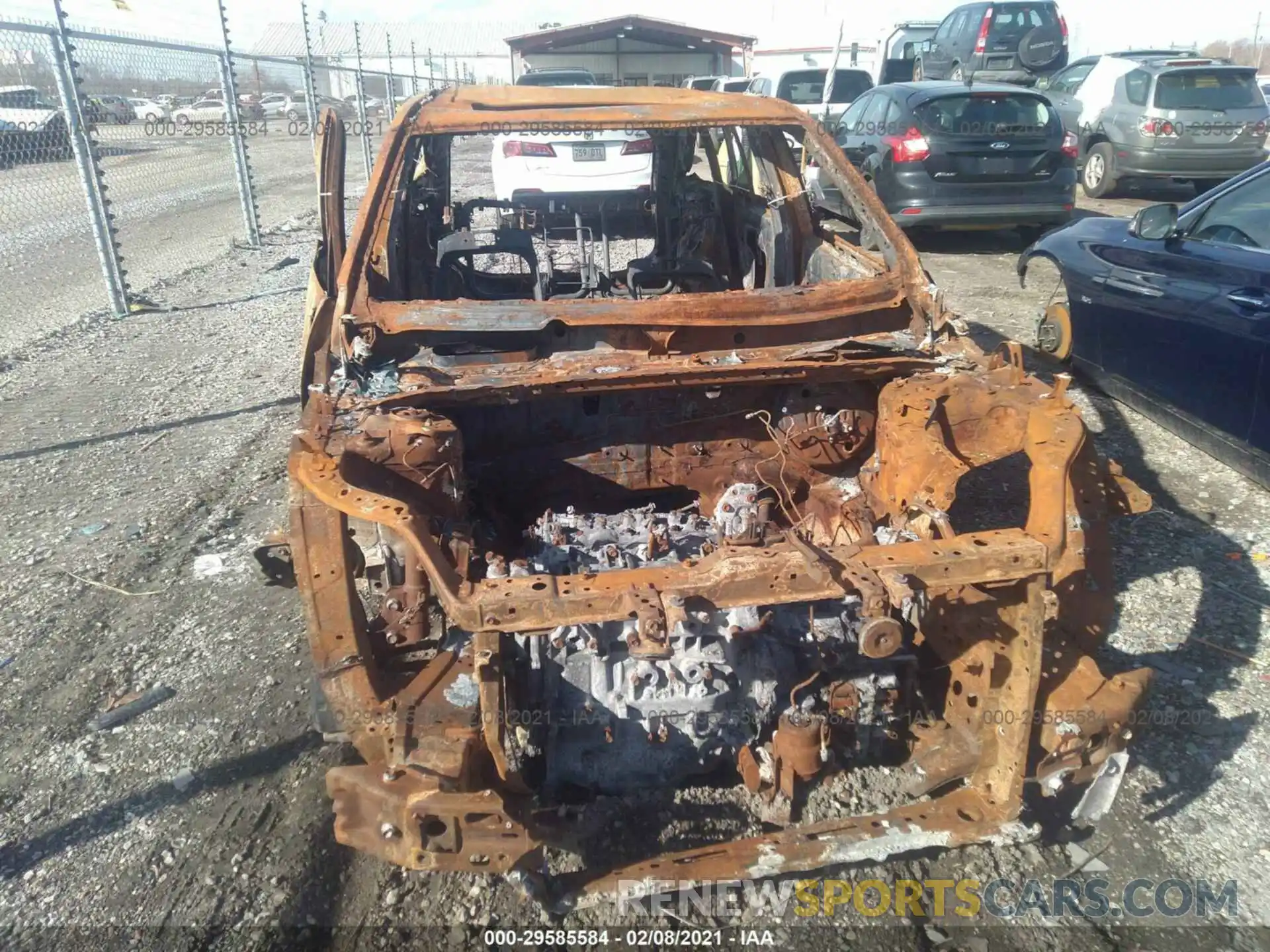 6 Фотография поврежденного автомобиля 2T3W1RFV2KW029559 TOYOTA RAV4 2019