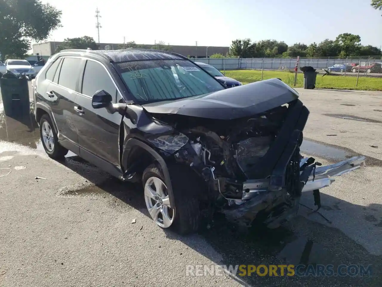 1 Photograph of a damaged car 2T3W1RFV2KW033675 TOYOTA RAV4 2019