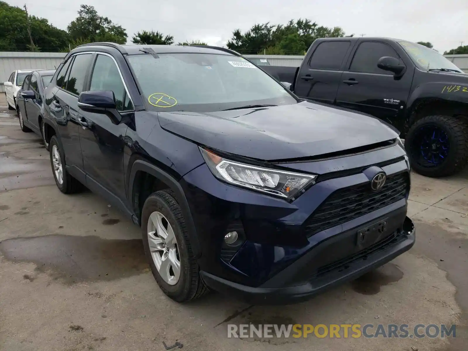 1 Photograph of a damaged car 2T3W1RFV2KW034261 TOYOTA RAV4 2019