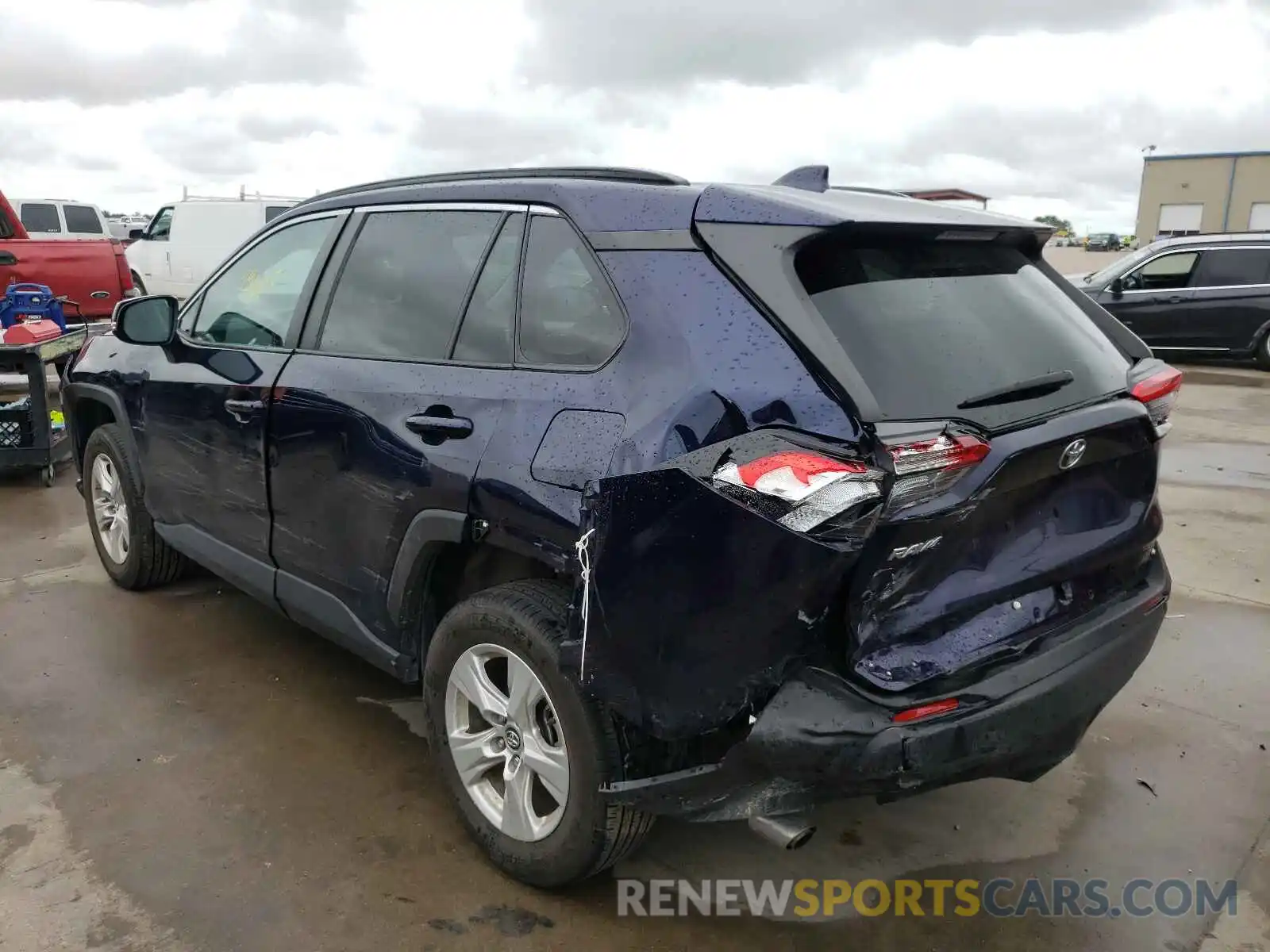 3 Photograph of a damaged car 2T3W1RFV2KW034261 TOYOTA RAV4 2019