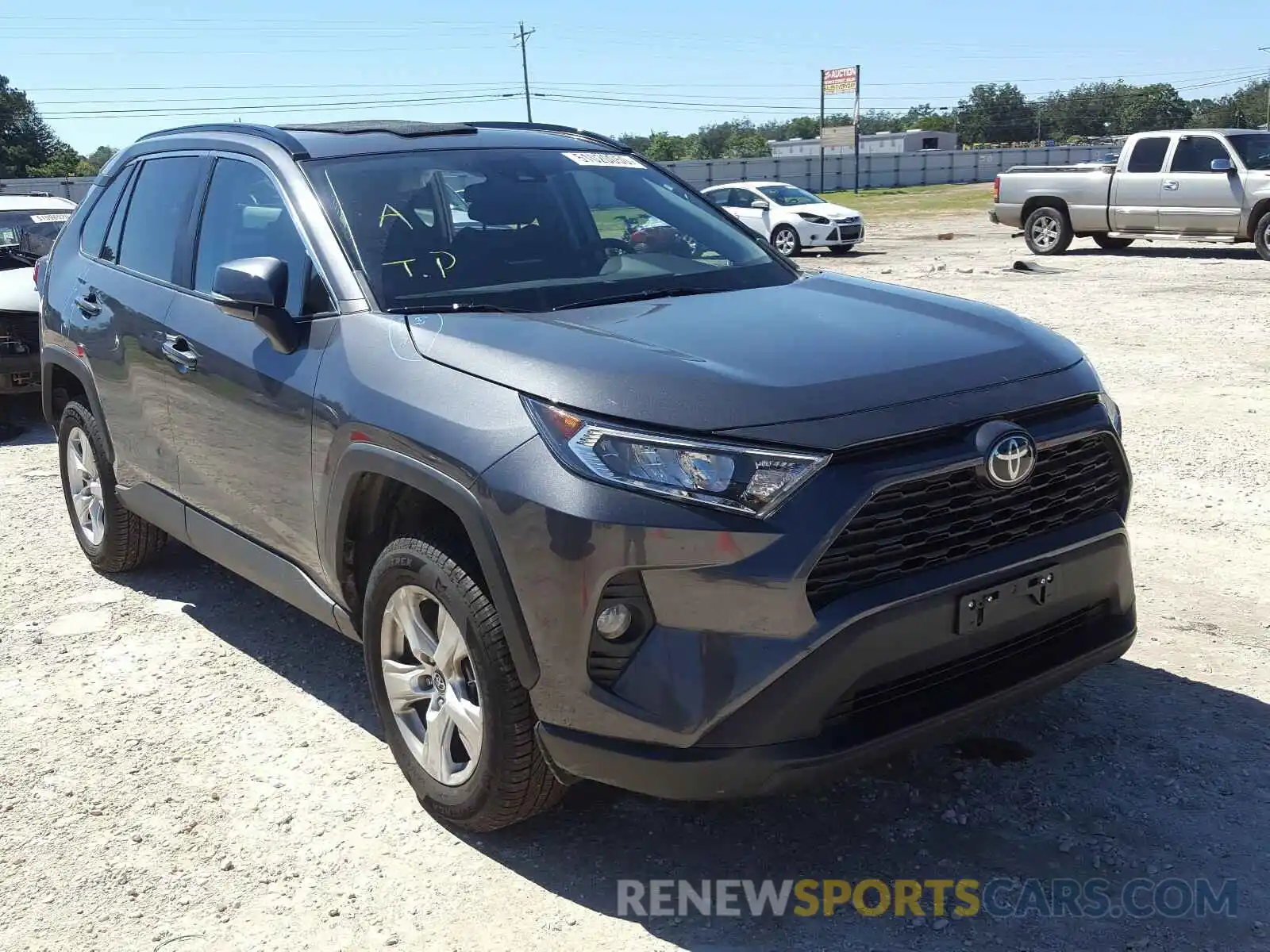 1 Photograph of a damaged car 2T3W1RFV2KW034602 TOYOTA RAV4 2019