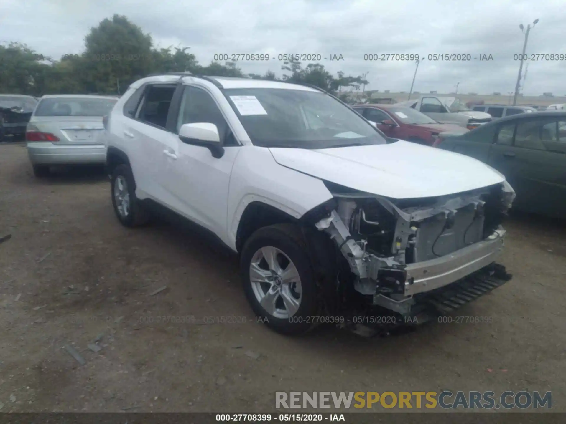 1 Photograph of a damaged car 2T3W1RFV2KW044417 TOYOTA RAV4 2019