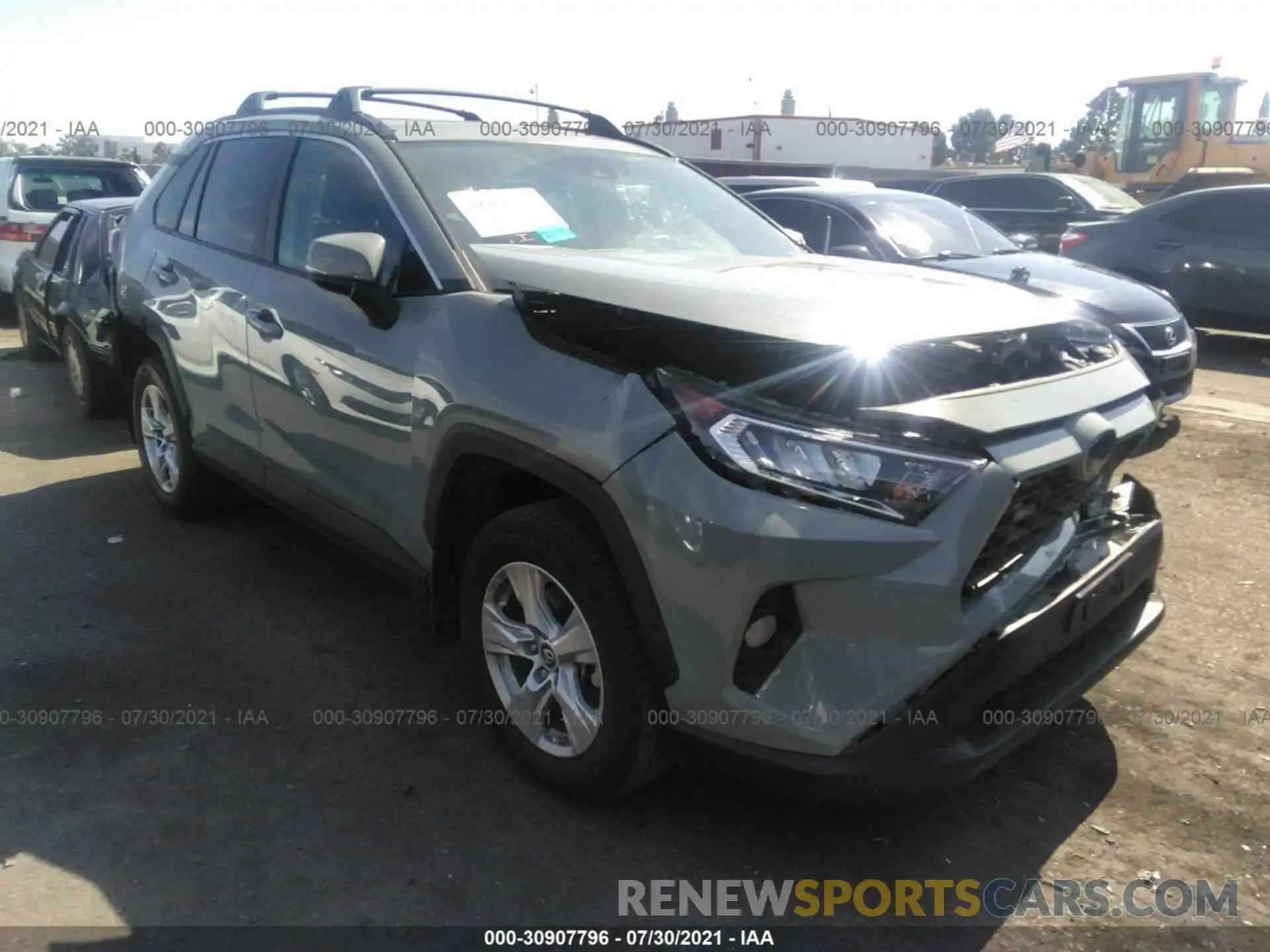 1 Photograph of a damaged car 2T3W1RFV2KW045230 TOYOTA RAV4 2019