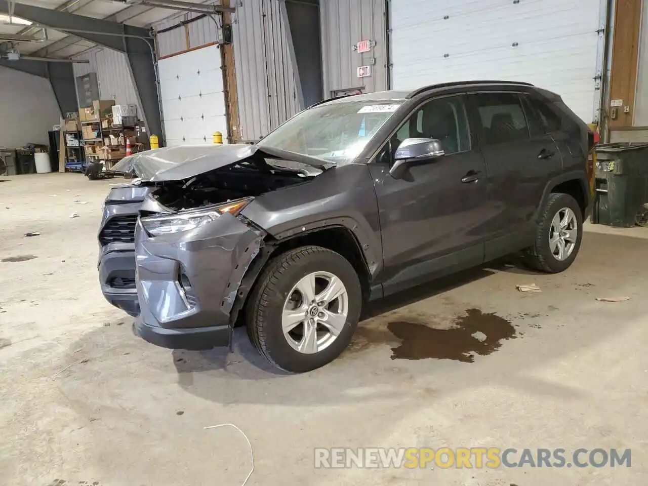 1 Photograph of a damaged car 2T3W1RFV2KW048189 TOYOTA RAV4 2019