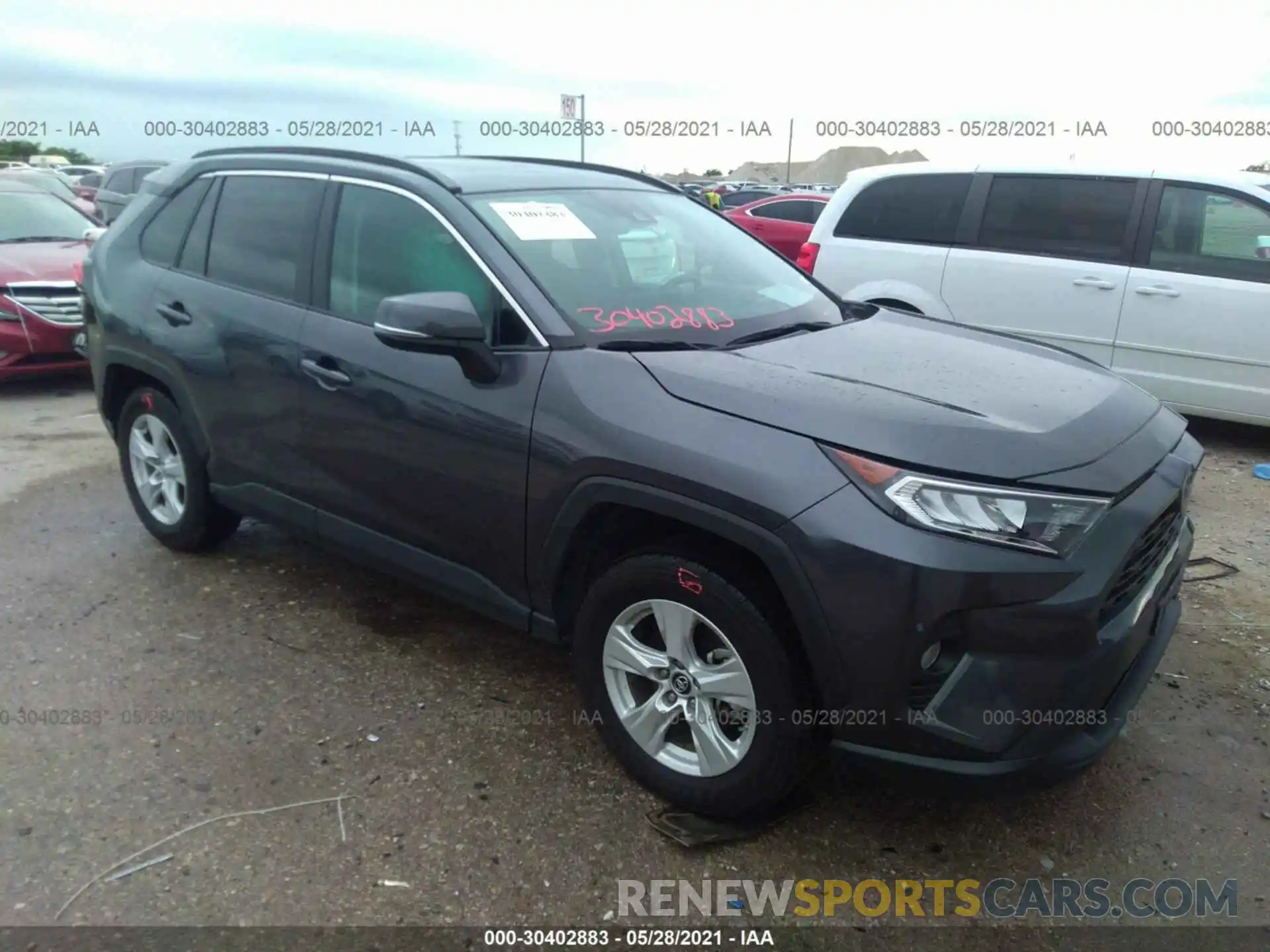 1 Photograph of a damaged car 2T3W1RFV2KW051173 TOYOTA RAV4 2019