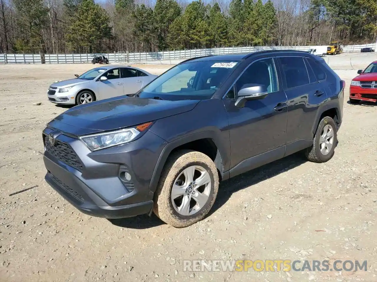 1 Photograph of a damaged car 2T3W1RFV2KW053876 TOYOTA RAV4 2019