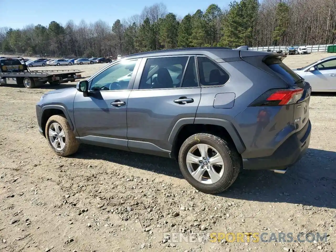 2 Photograph of a damaged car 2T3W1RFV2KW053876 TOYOTA RAV4 2019