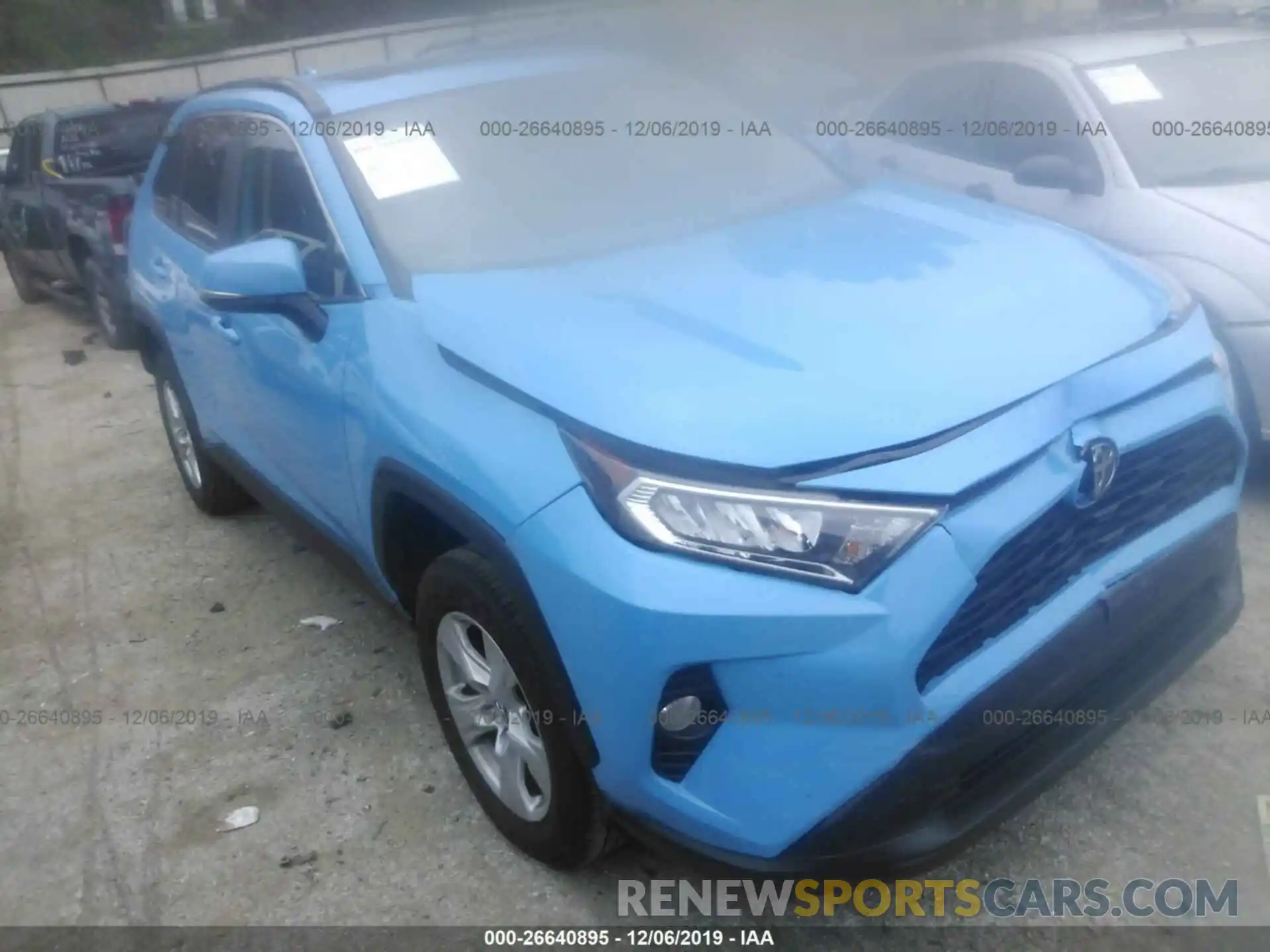 1 Photograph of a damaged car 2T3W1RFV3KC002517 TOYOTA RAV4 2019