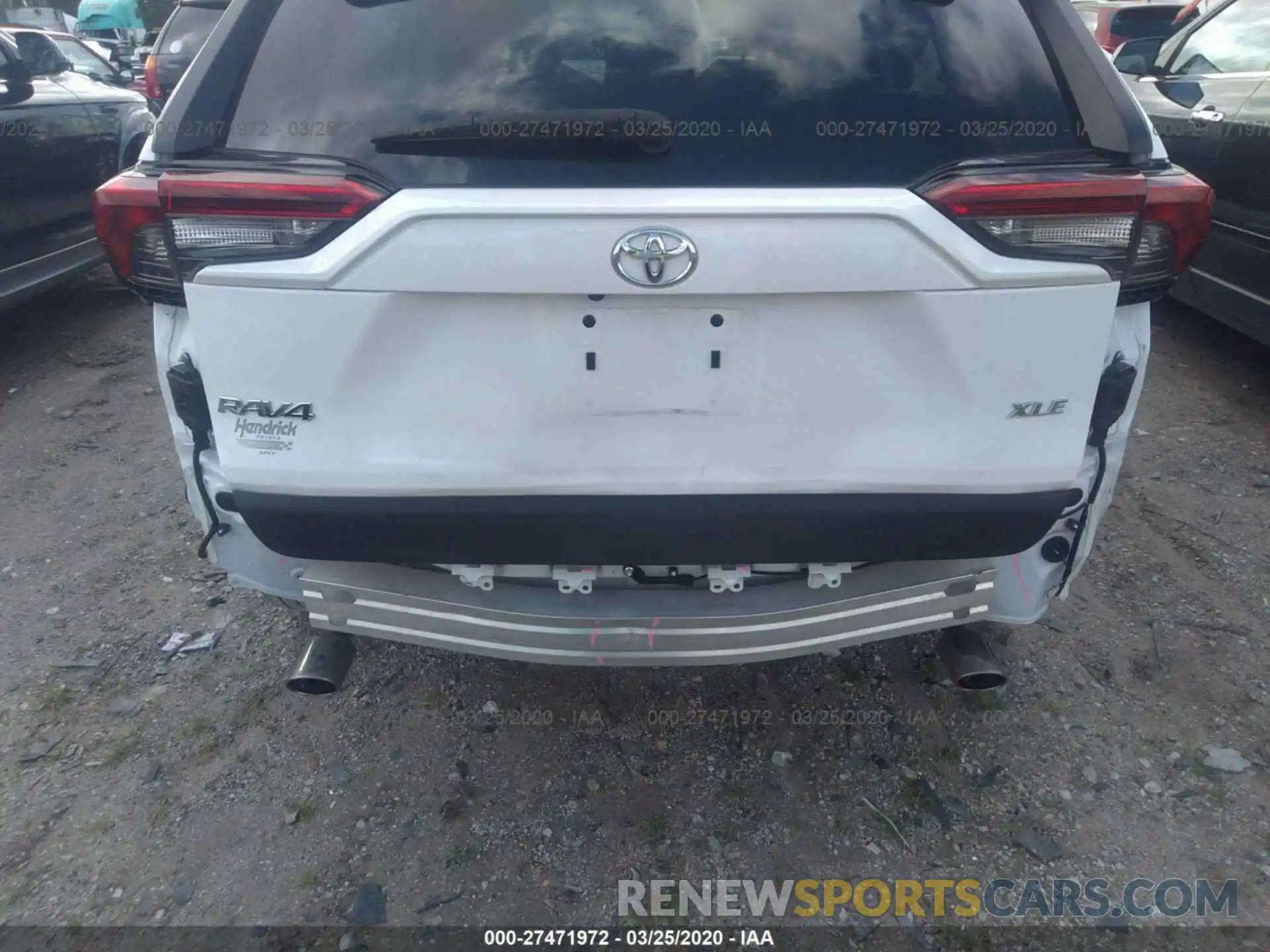 6 Photograph of a damaged car 2T3W1RFV3KC004607 TOYOTA RAV4 2019