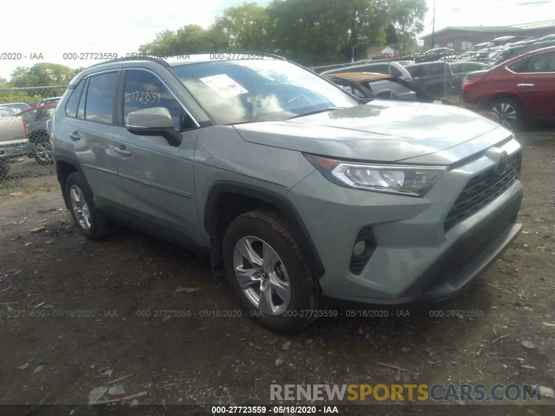 1 Photograph of a damaged car 2T3W1RFV3KC006874 TOYOTA RAV4 2019