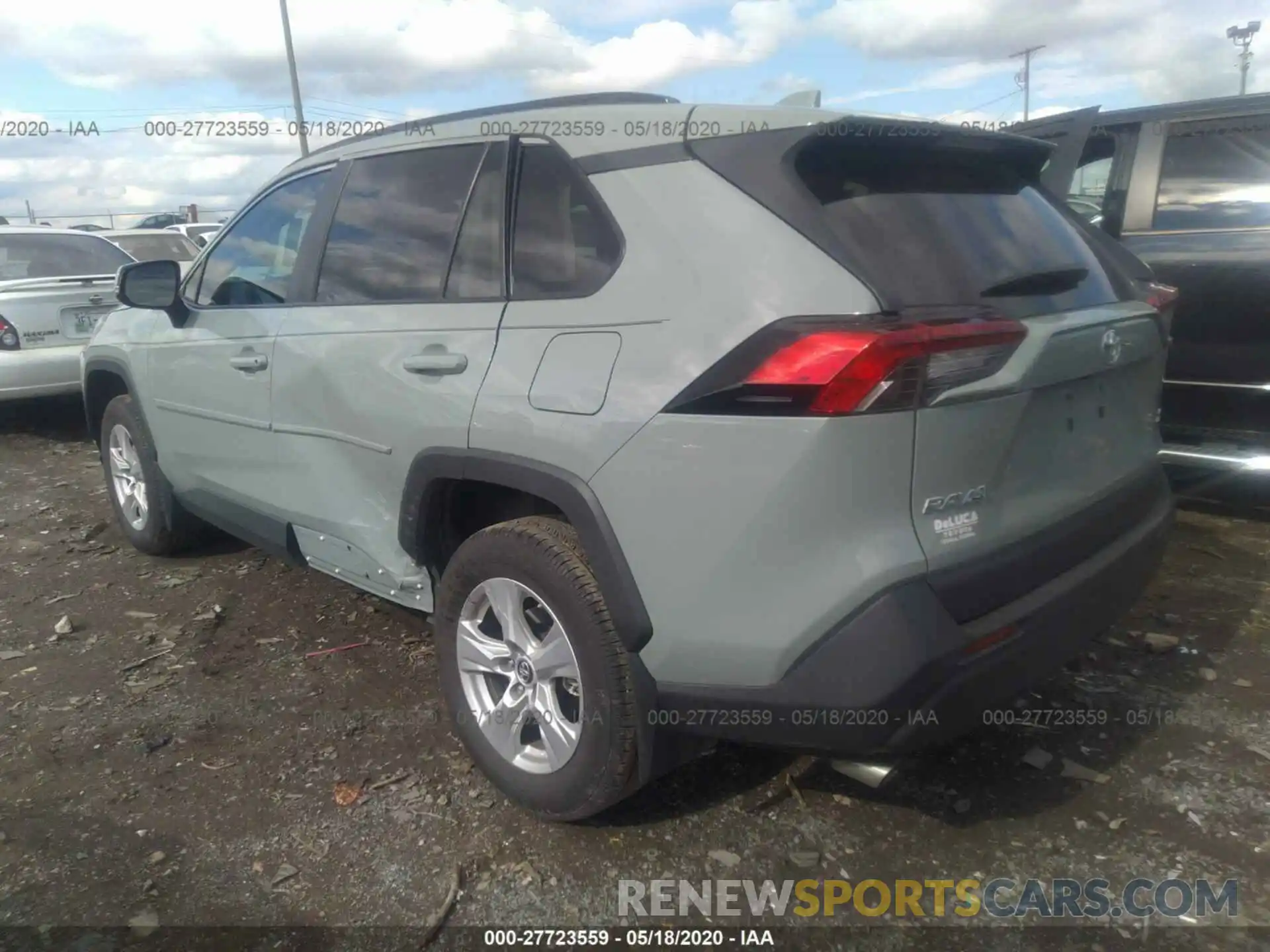 3 Фотография поврежденного автомобиля 2T3W1RFV3KC006874 TOYOTA RAV4 2019