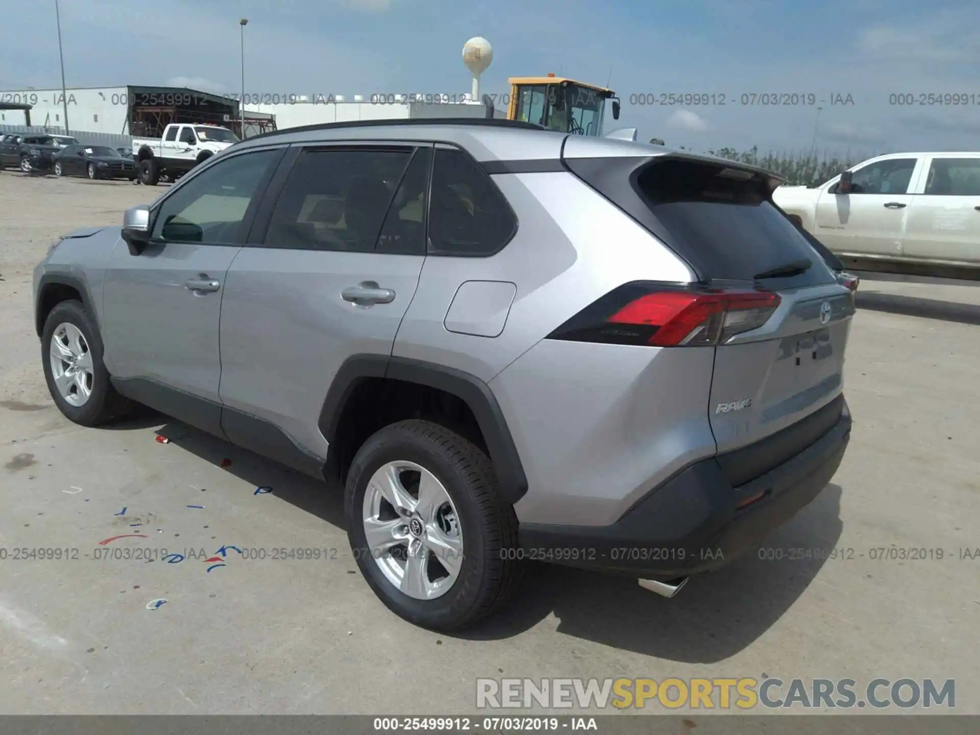 3 Photograph of a damaged car 2T3W1RFV3KC009287 TOYOTA RAV4 2019