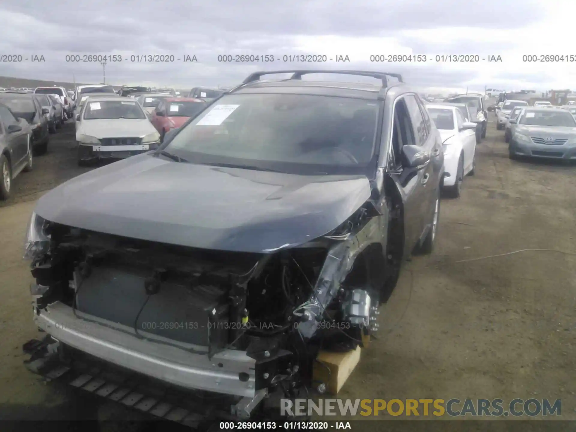 6 Photograph of a damaged car 2T3W1RFV3KC010200 TOYOTA RAV4 2019