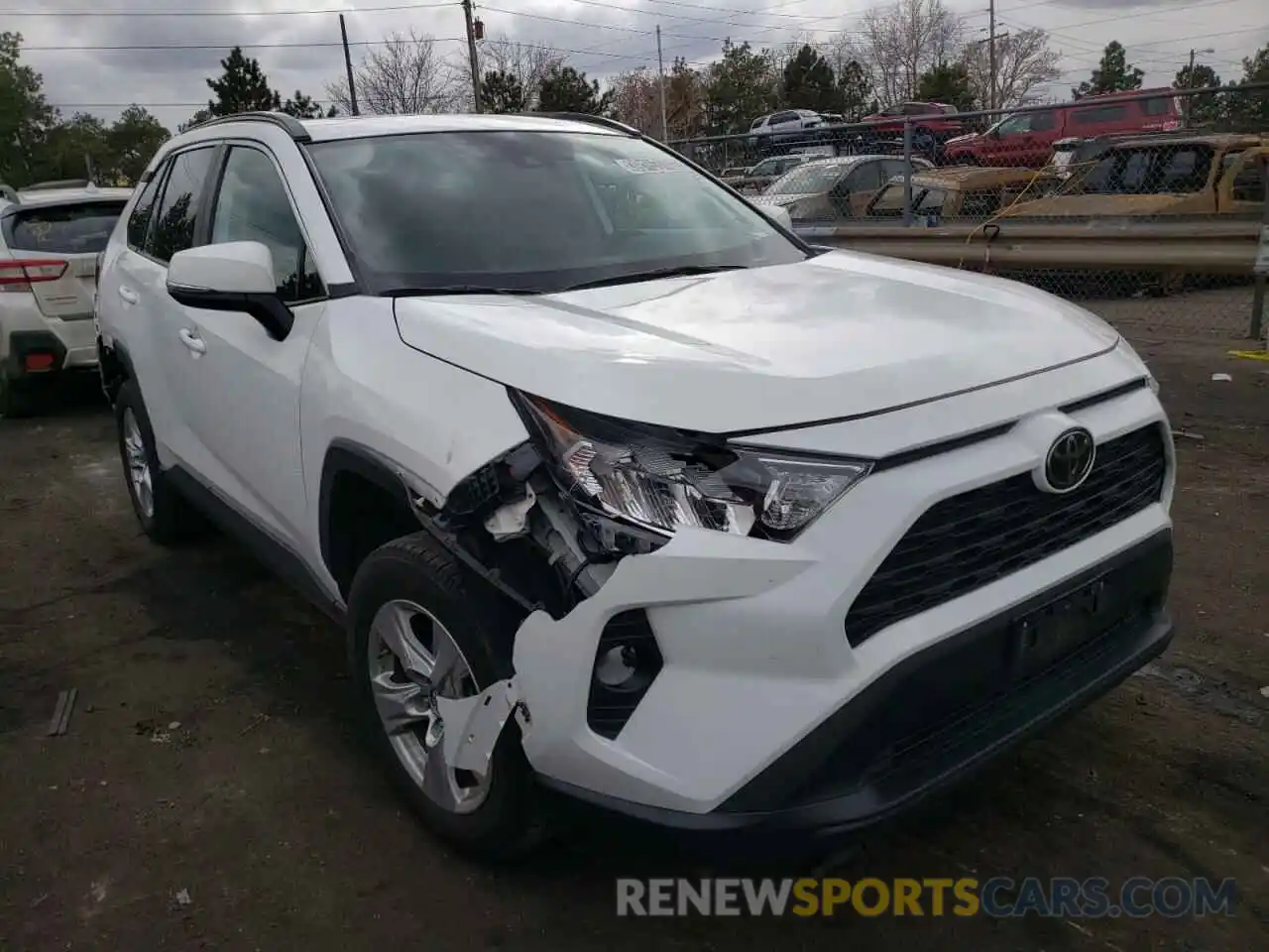 1 Photograph of a damaged car 2T3W1RFV3KC011279 TOYOTA RAV4 2019