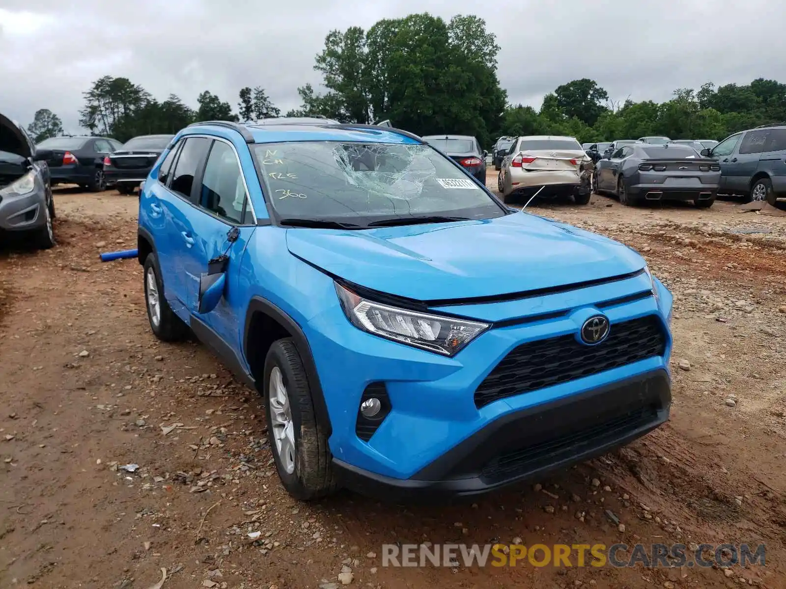 1 Фотография поврежденного автомобиля 2T3W1RFV3KC012089 TOYOTA RAV4 2019