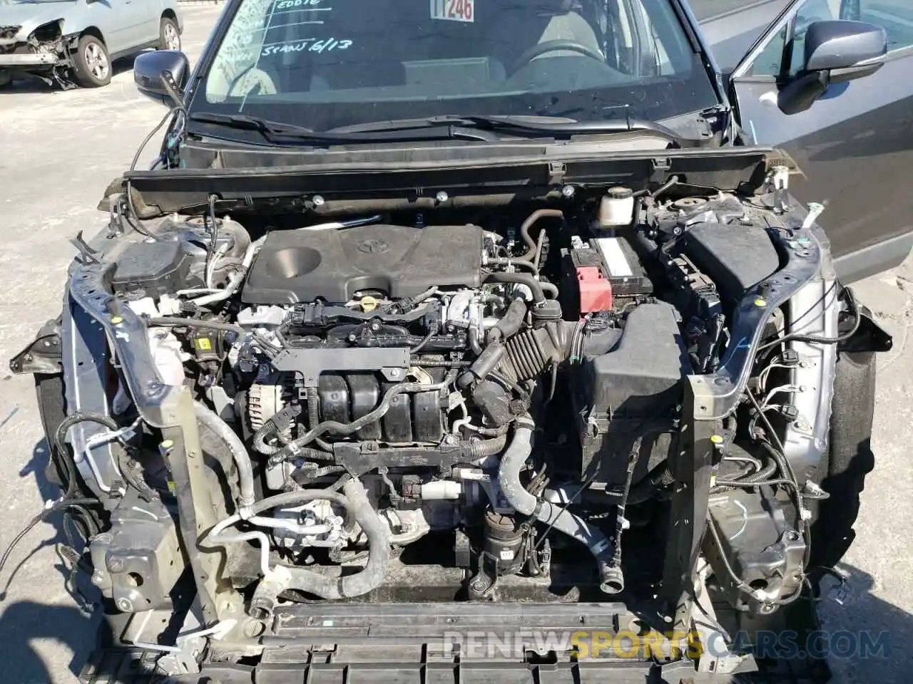 7 Photograph of a damaged car 2T3W1RFV3KC018720 TOYOTA RAV4 2019