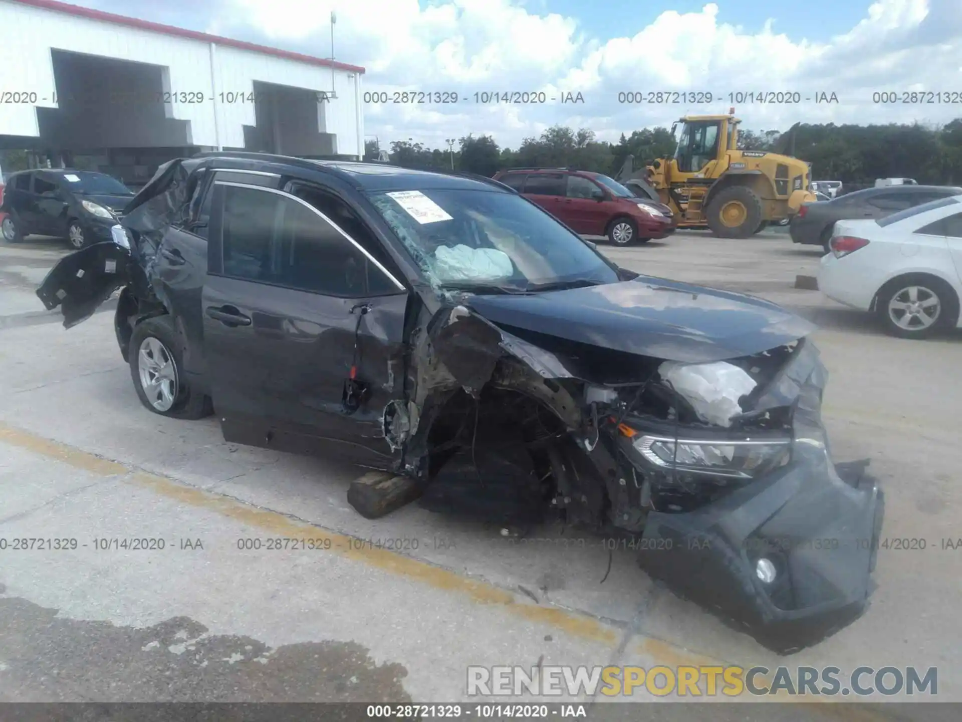 1 Photograph of a damaged car 2T3W1RFV3KC024632 TOYOTA RAV4 2019