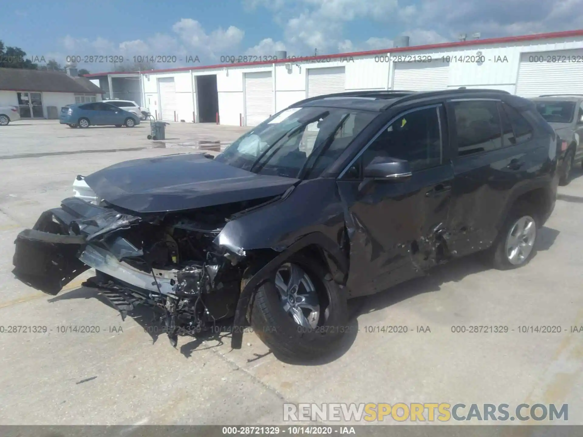 2 Photograph of a damaged car 2T3W1RFV3KC024632 TOYOTA RAV4 2019