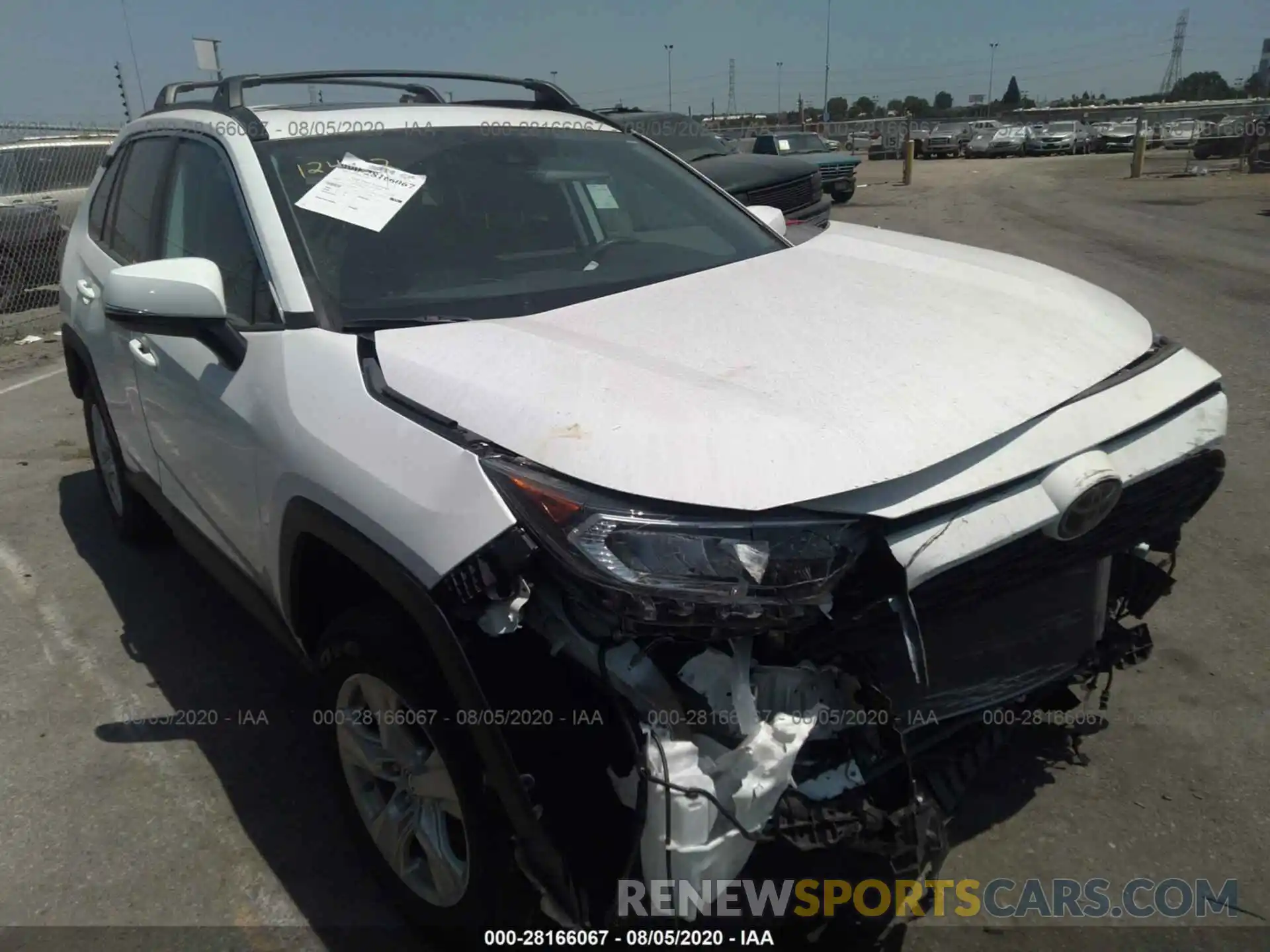 1 Photograph of a damaged car 2T3W1RFV3KC029863 TOYOTA RAV4 2019