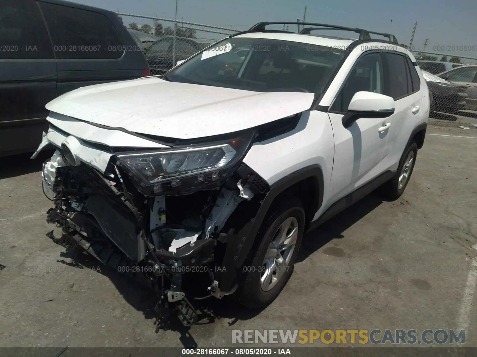 2 Photograph of a damaged car 2T3W1RFV3KC029863 TOYOTA RAV4 2019